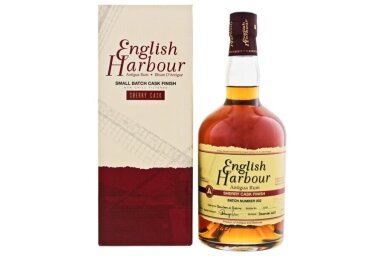 Romas-English Harbour Sherry Cask Finish 46% 0.7L + GB