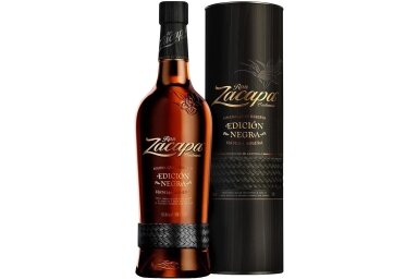 Romas-Zacapa Edicion Negra 43% 0.7L + GB
