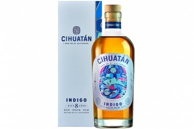 Romas-Cihuatan Indigo 8YO 40% 0.7L + GB