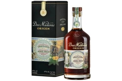 Romas-Dos Maderas Origen Thailand 12YO 47% 0.7L + GB Romas-Dos Maderas Origen Thailand 12YO 47% 0.7L + GB