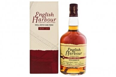 Romas-English Harbour Sherry Cask Finish 46% 0.7L + GB Romas-English Harbour Sherry Cask Finish 46% 0.7L + GB