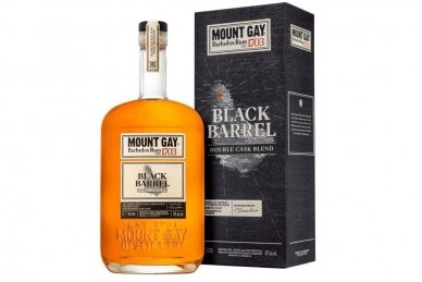 Romas-Mount Gay Black Barrel 43% 1L + GB