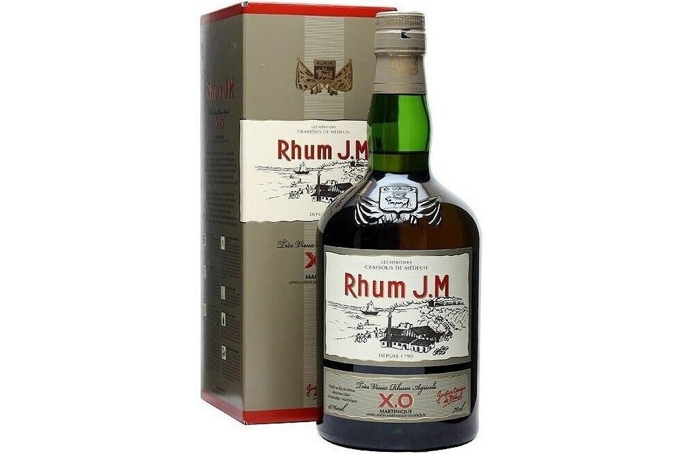 Romas-J.M. Tres Vieux Rhum Agricole X.O 45% 0.7L + GB Romas-J.M. Tres Vieux Rhum Agricole X.O 45% 0.7L + GB