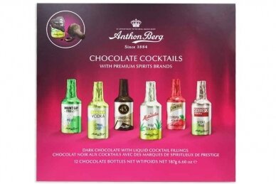Saldainiai-Anthon Berg Chocolate Cocktails 187g