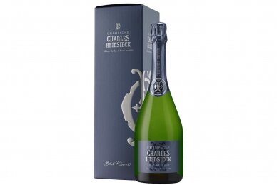 Šampanas-Charles Heidsieck Brut Reserve 12% 0.75L + GB