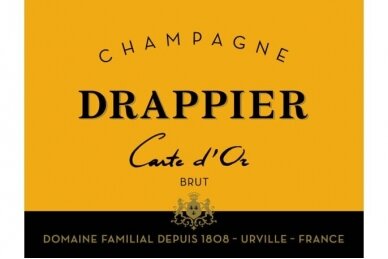 Šampanas-Drappier Carte D'OR Extra Brut 12% 4.5L (6 x 0.75L) Šampanas-Drappier Carte D'OR Extra Brut 12% 4.5L (6 x 0.75L)