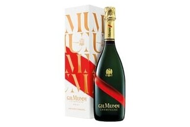 Šampanas-Mumm Grand Cordon Brut 12% 0.75L + GB