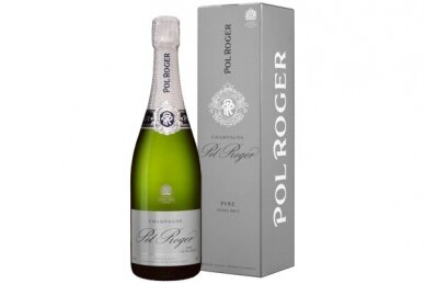 Šampanas-Pol Roger Pure 12.5% 0.75L + GB