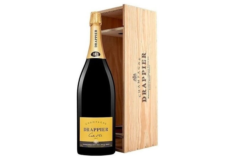 Šampanas-Drappier Carte D'OR Brut Jeroboam 12% 3L + GB Šampanas-Drappier Carte D'OR Brut Jeroboam 12% 3L + GB