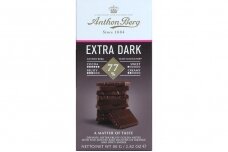 Šokoladas-Anthon Berg Extra Dark Tablet 77% 80g