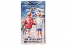 Šokoladas-Starbrook Belgian Milk Chocolate With Hazelnuts 400g