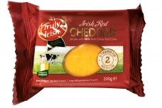 Sūris-Raudonasis čederio sūris Truly Irish 200g