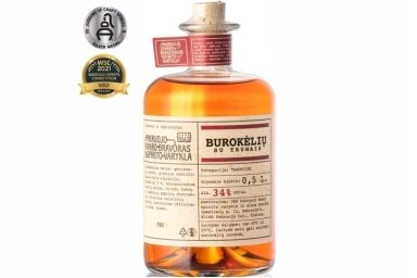 Trauktinė-Pakruojo dvaro Burokėlių 34% 0.5L