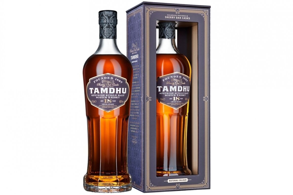 Viskis-Tamdhu 18YO 46.8% 0.7L + GB Viskis-Tamdhu 18YO 46.8% 0.7L + GB