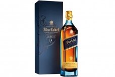 Viskis-Johnnie Walker Blue Label 40% 1L + GB