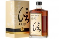 Viskis-Shin Pure Malt Whisky Mizunara Oak Finish 48% 0.7L + GB