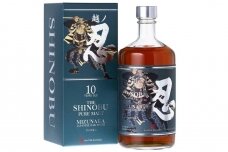 Viskis-Shinobu 10YO Pure Malt Whisky Mizunara Oak Finish 43% 0.7L + GB