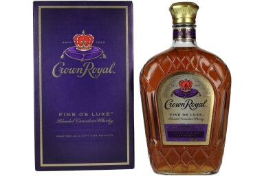 Viskis-Crown Royale Fine De Luxe 40% 1L + GB Viskis-Crown Royale Fine De Luxe 40% 1L + GB