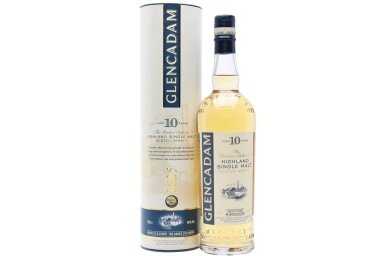 Viskis-Glencadam 10YO 46% 0.7L + GB Viskis-Glencadam 10YO 46% 0.7L + GB