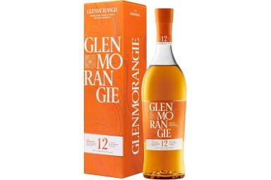 Viskis-Glenmorangie Original 12YO 40% 0.7L + GB Viskis-Glenmorangie Original 12YO 40% 0.7L + GB