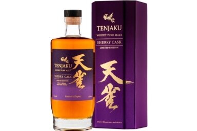 Viskis-Tenjaku Pure Malt Sherry Cask Limited Edition 43% 0.7L + GB