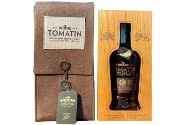 Viskis-Tomatin 30YO 46% 0.7L + GB