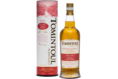 Viskis-Tomintoul Cognac Cask 40% 0.7L + GB