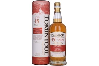 Viskis-Tomintoul Madeira Casks 15YO 46% 0.7L + GB