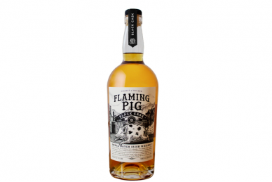 Viskis-Flaming Pig Black Cask 40% 0.7L