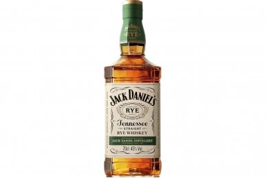 Viskis-Jack Daniel's Straight Tennessee Rye 45% 0.7L
