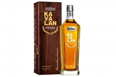 Viskis-Kavalan Classic Single Malt 40% 0.7L Viskis-Kavalan Classic Single Malt 40% 0.7L