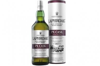 Viskis-Laphroaig PX Cask 48% 1L + GB Viskis-Laphroaig PX Cask 48% 1L + GB