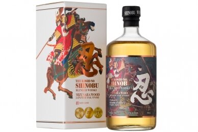 Viskis-Shinobu Blended Whisky Mizunara Oak Finish 43% 0.7L + GB