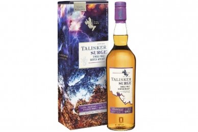 Viskis-Talisker Surge Single Malt Scotch Whisky 45.8%  0.7L + GB