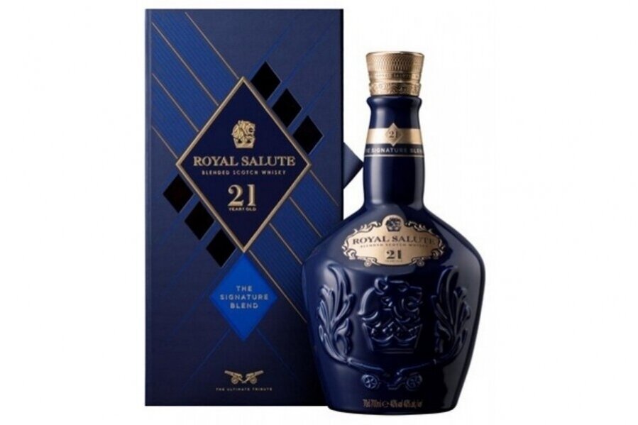 Viskis-Chivas Regal 21YO Royal Salute 40% 0.7L Viskis-Chivas Regal 21YO Royal Salute 40% 0.7L