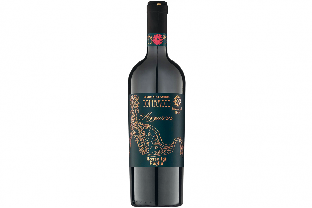 Vynas-Tombacco Azzurra Rosso IGT 2021 Puglia 16% 0.75L