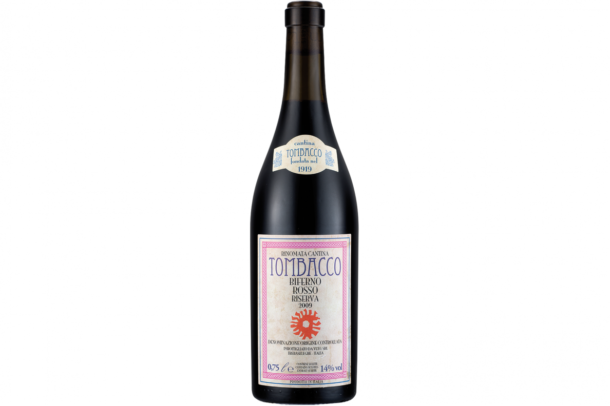 Vynas-Tombacco Biferno Rosso Riserva DOC 2020 14% 0.75L Vynas-Tombacco Biferno Rosso Riserva DOC 2020 14% 0.75L