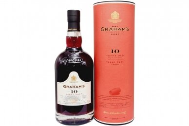 Vynas-Graham's 10YO Tawny Porto D.O. 20% 0.75L + GB Vynas-Graham's 10YO Tawny Porto D.O. 20% 0.75L + GB