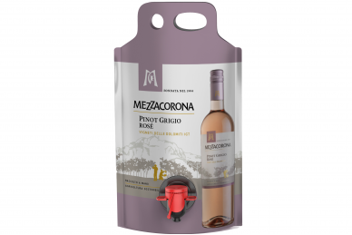 Vynas-Mezzacorona Classica Pinot Grigio Rose Pouch Dolomiti IGT 11.5% 1.5L