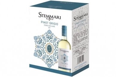 Vynas-Stemmari Pinot Grigio Terre Siciliane IGT 12.5% 3L Vynas-Stemmari Pinot Grigio Terre Siciliane IGT 12.5% 3L